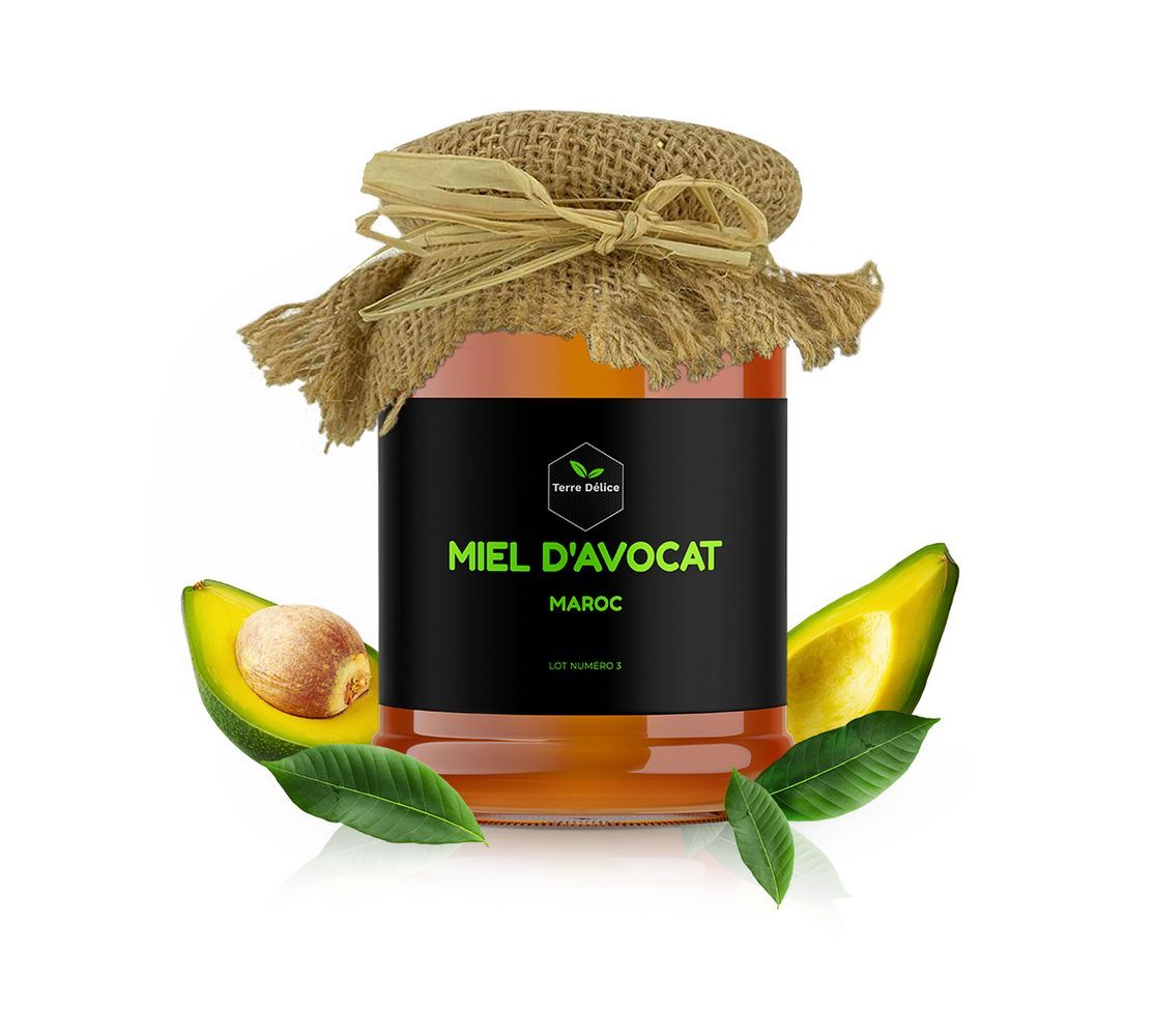 Terre-Délice-Miel-avocat-2 Miel d'avocat du Maroc de Terre Délice