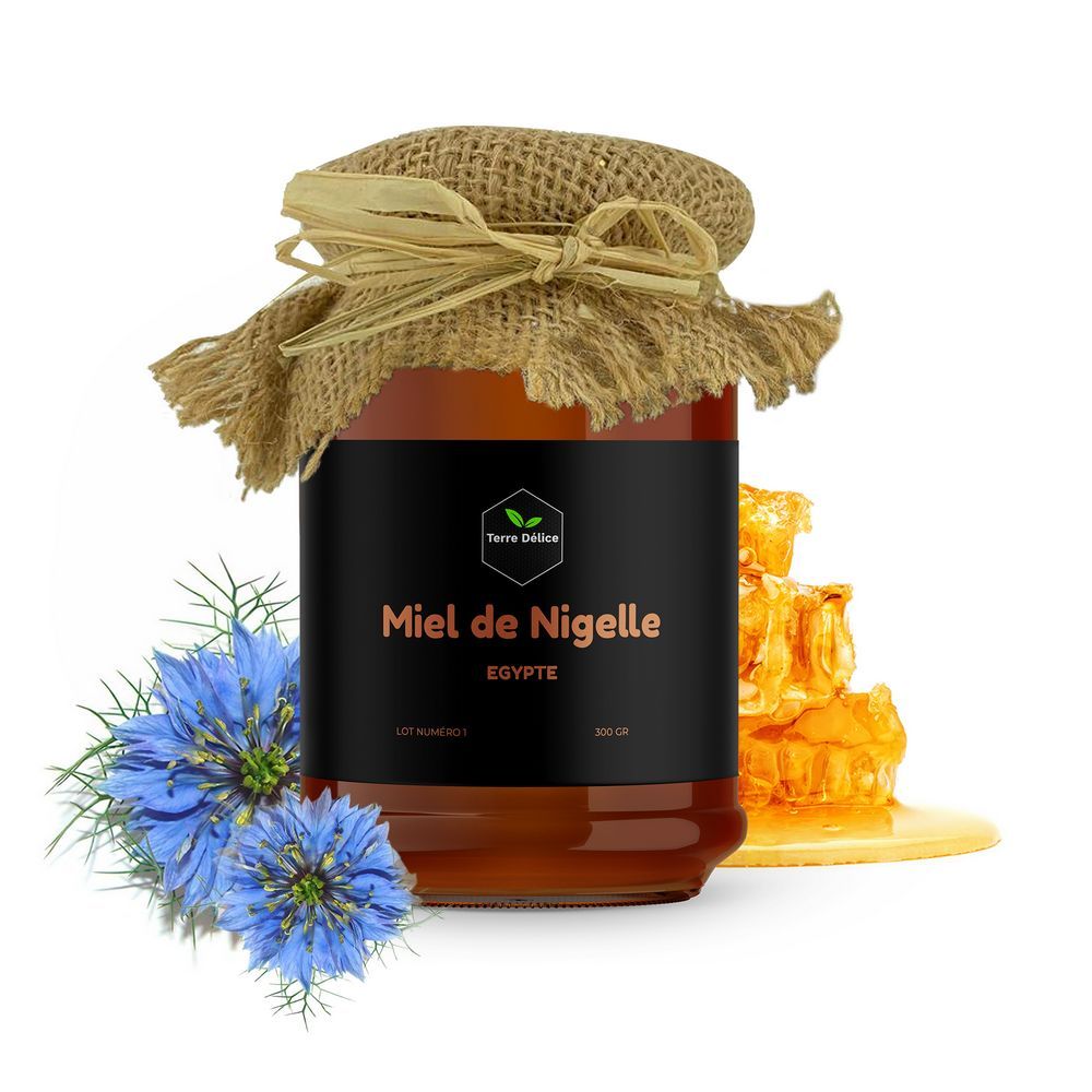 Terre-Délice-Miel-Nigelle Miel de Nigelle de Terre Délice
